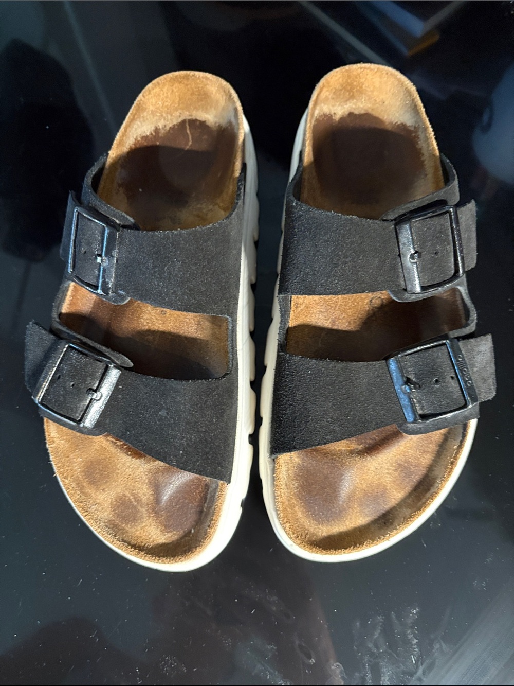 Birkentstock Papillio Chunky Arizona platform sandal